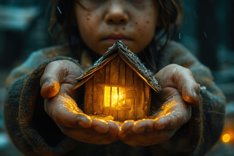 kid-holding-tiny-house-with-light