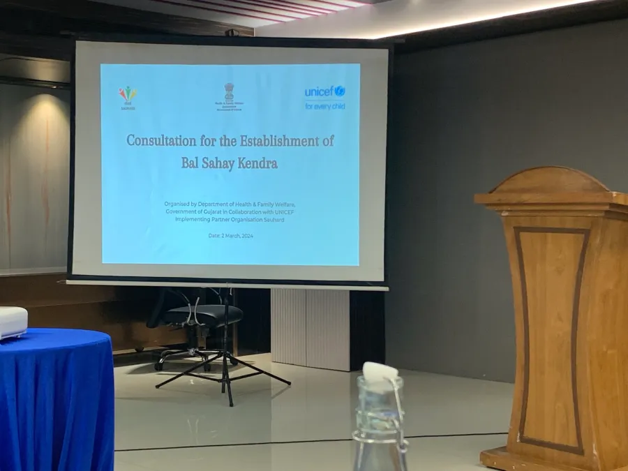 First Consultation to establish Bal Sahay Kendra in Gujarat